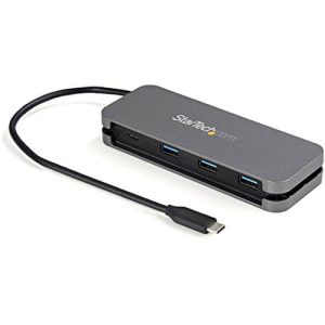 USB C Hub 4 Port Expand Connectivity Universal Compatibility-0