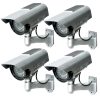 SPT Solar Decoy Security Camera LED Deterrent Outdoor Indoor-1