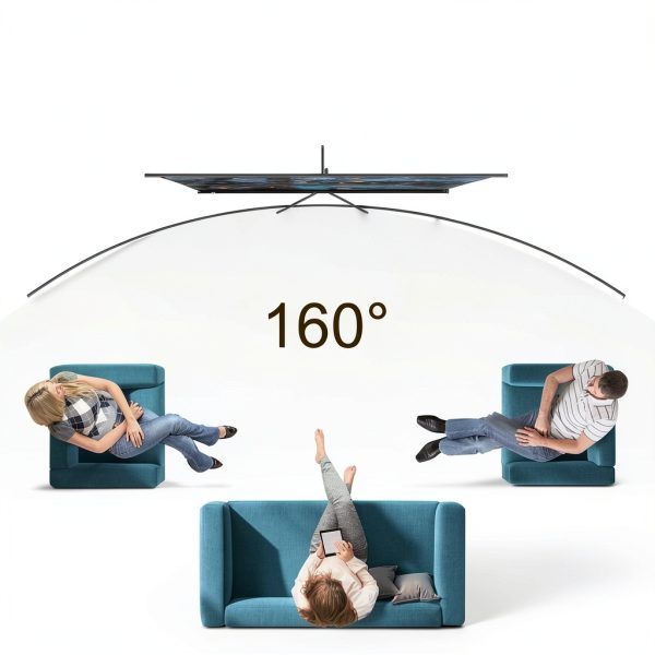 VEVOR Tripod Projector Screen 60 Inch 4K HD Stand-2