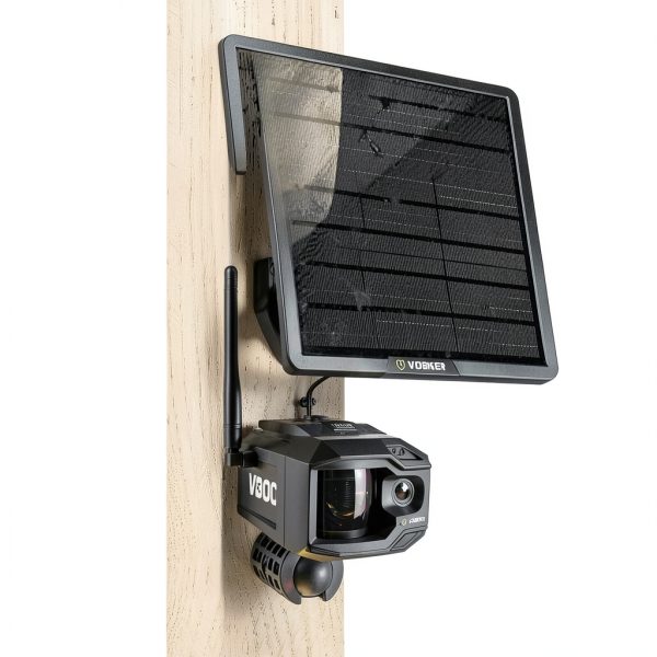 Vosker V300 Outdoor Wireless Security System Solar Panel-4