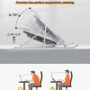 SHUWEI Laptop Cooling Stand Foldable Aluminum 3 Speed Fan-3