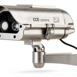 SPT Solar Powered Security Decoy Camera Motion Sensor Flash-0