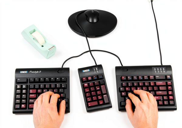 KINESIS Freestyle2 Ergonomic Split Keyboard PC 9 Separation-6