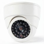 SPT Fake Security Camera with LED Light 6 Pack White-0