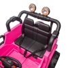 Pink Electric Car Kids Ride On Toy High Low Speed Modes-4