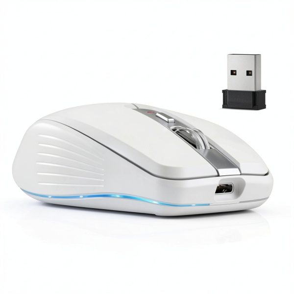 SKRAN Wireless Mouse Ergonomic Dual Mode Office Gaming-0