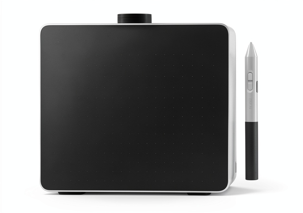Wacom One Medium drawing tablet in use on a desk