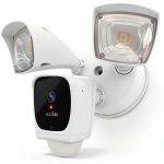 Eco4Life 2K HD WiFi Floodlight Camera Outdoor Security 2500-0