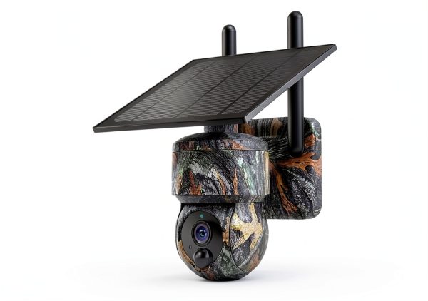 Cluzine 4G Solar Hunting Camera 4MP PTZ Outdoor Wildlife-0