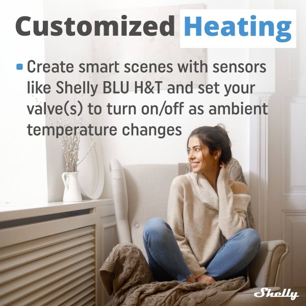 Shelly BLU TRV Smart Thermostatic Radiator Valve Bluetooth-3