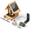 Parrot Uncle Bird Feeder Camera Solar AI Recognition Night-12