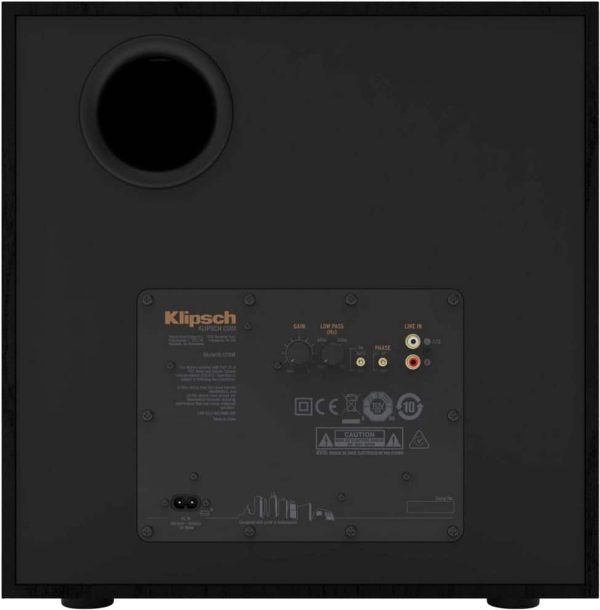 Klipsch 12 Inch 400W Powered Subwoofer Black Home Audio-3