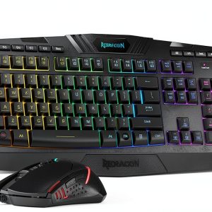 REDRAGON S101 Gaming Keyboard Mouse Combo RGB Backlit-0