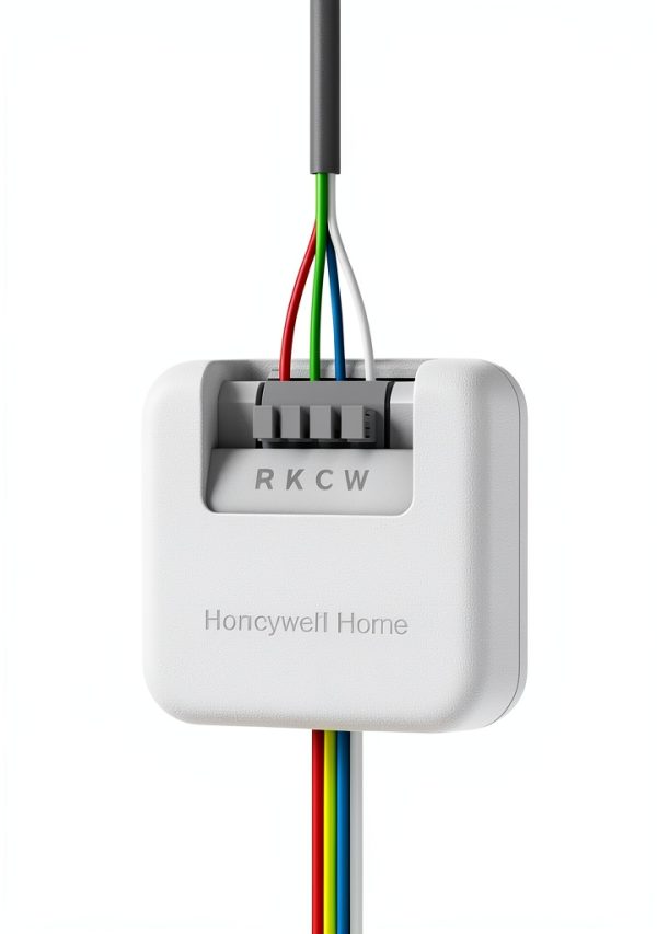 Honeywell Home C Wire Power Adapter White Thermostat Install-0