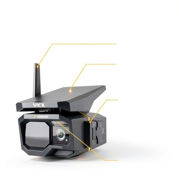 Vosker VKX Outdoor Solar 4G LTE Security Camera-9