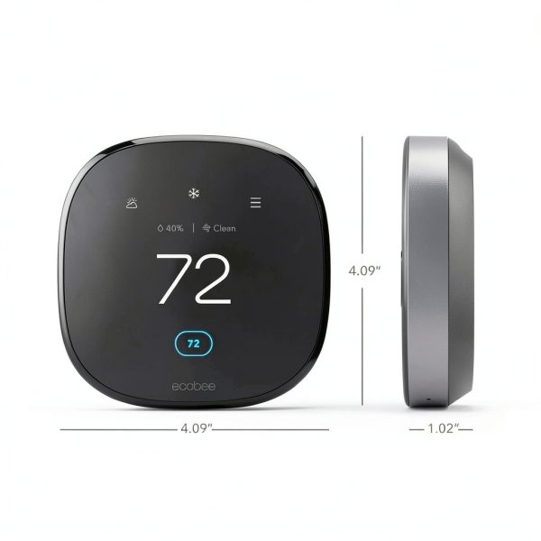 ecobee SmartThermostat Premium Wi-Fi Thermostat with-17