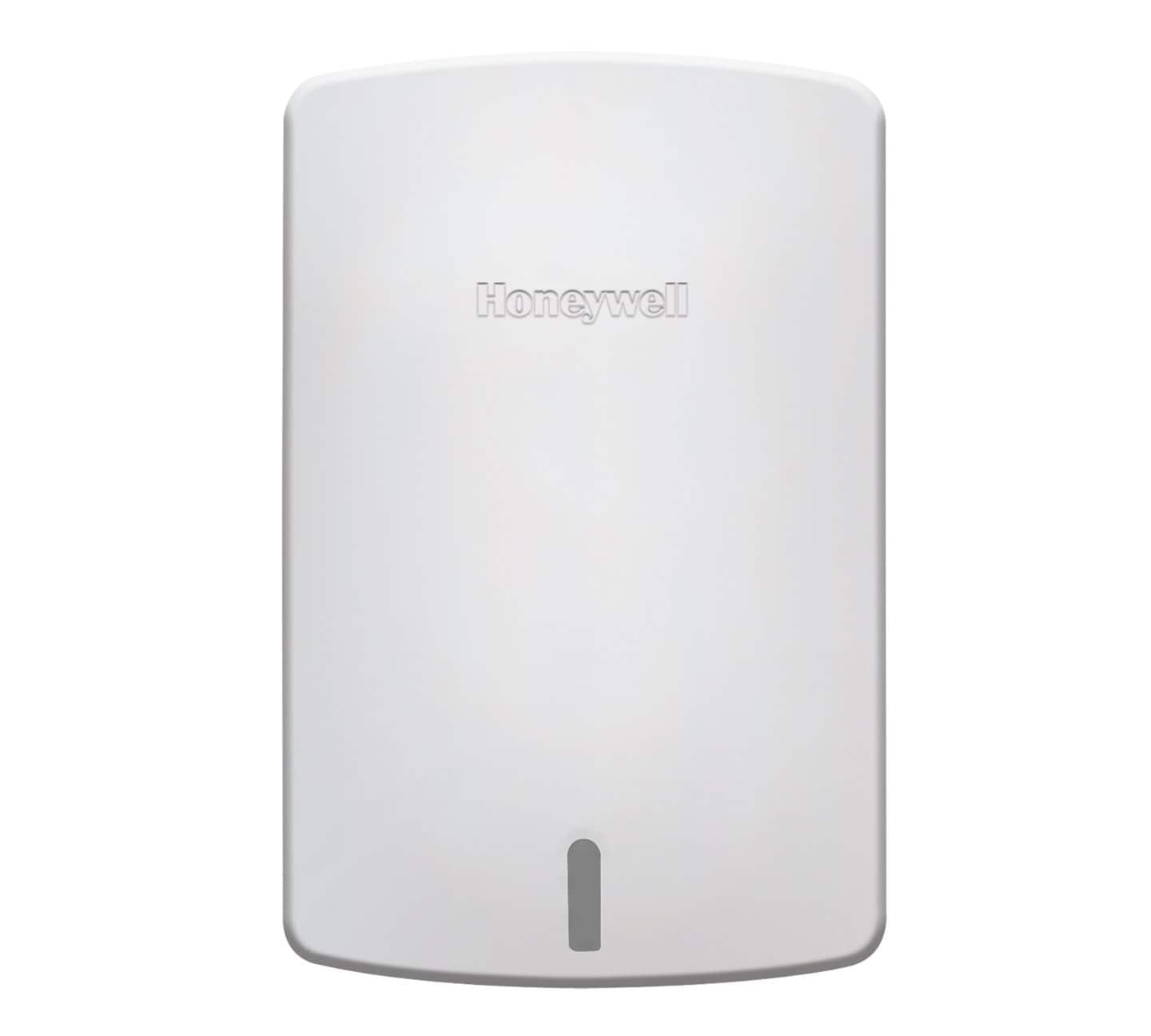 Honeywell Wireless Indoor Sensor installed in a modern living room