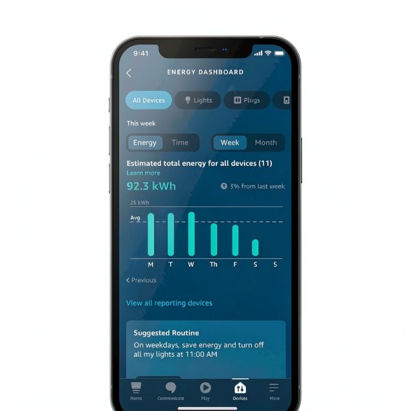 Amazon Smart Thermostat Save Energy Works with Alexa-7