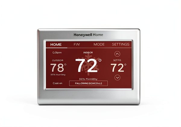 Honeywell Home Smart Color Thermostat Wi Fi Silver-8