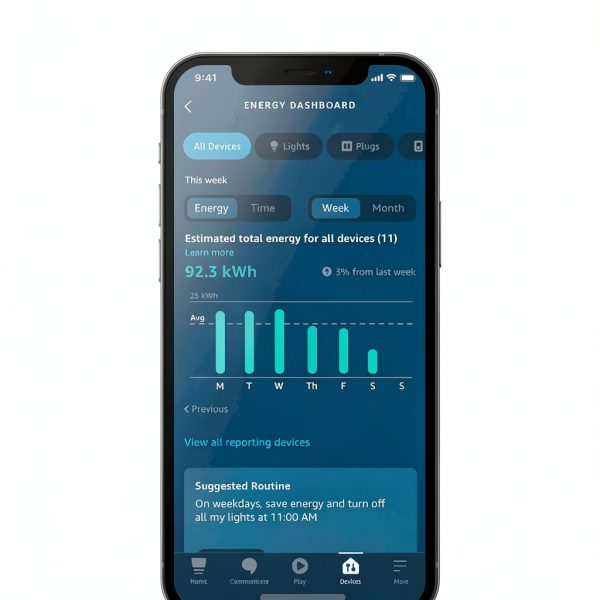 Amazon Smart Thermostat Save Energy Works with Alexa-7