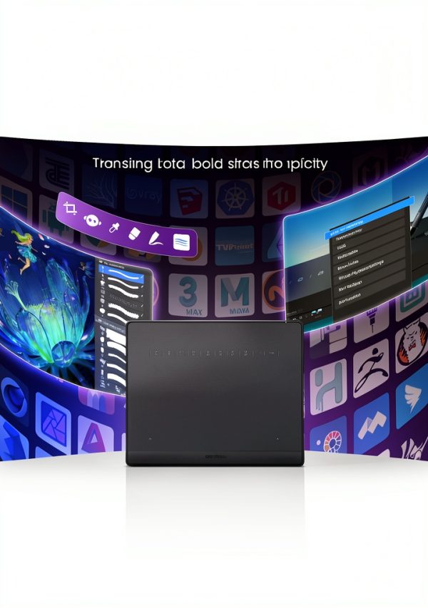 DigiDraw TW410 Bluetooth Drawing Tablet Ultra-Thin Design-5