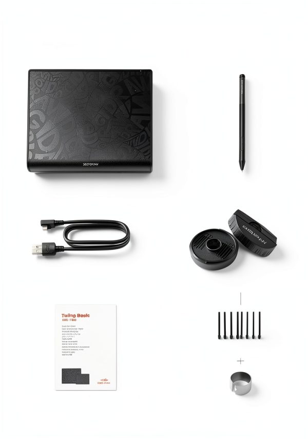 DigiDraw T410 Drawing Tablet 6.3 Inch Battery Free Pen-8