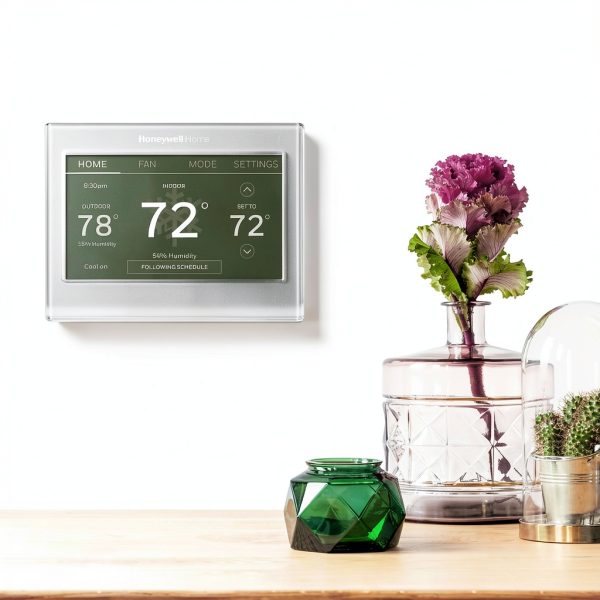 Honeywell Home Smart Color Thermostat Wi Fi Silver-3