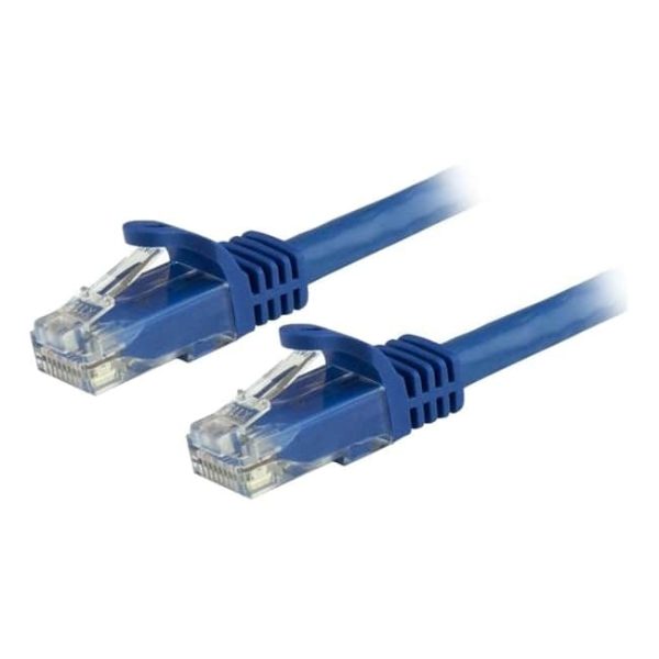 Cat6 Ethernet Cable Blue High Speed PoE Snagless Design-0