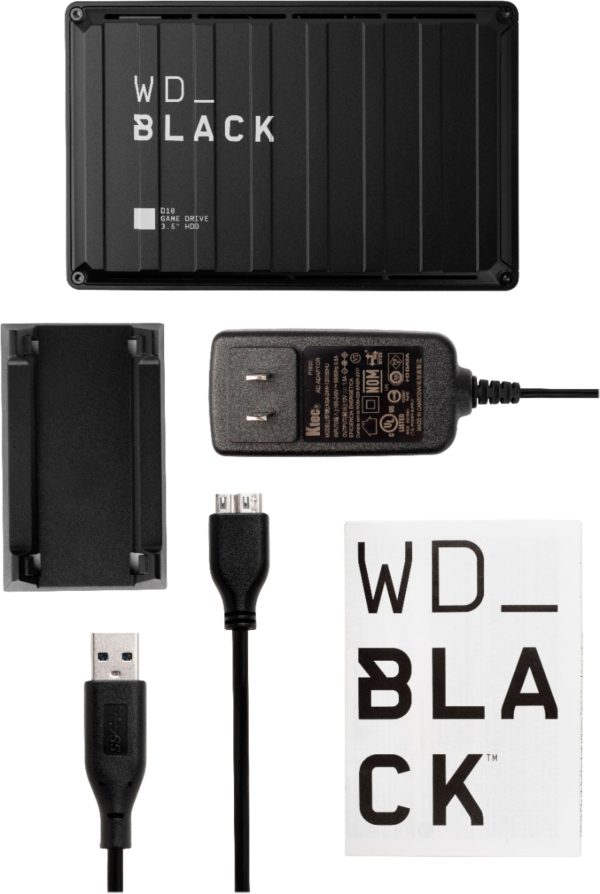 WD D10 8TB External Hard Drive Portable USB 3.2 Gen 1-16