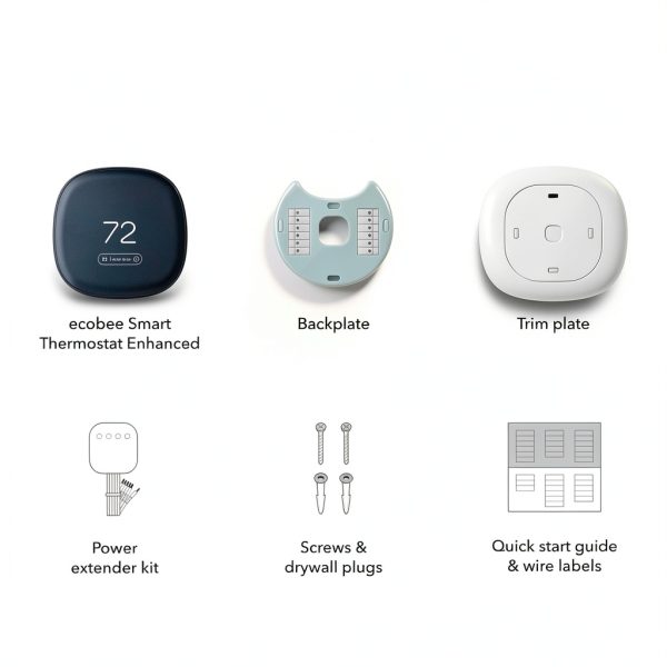 ecobee Smart Thermostat Enhanced Wi Fi Alexa HomeKit Google-11