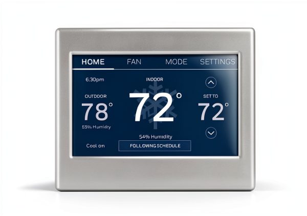 Honeywell Home Smart Color Thermostat Wi Fi Silver-0