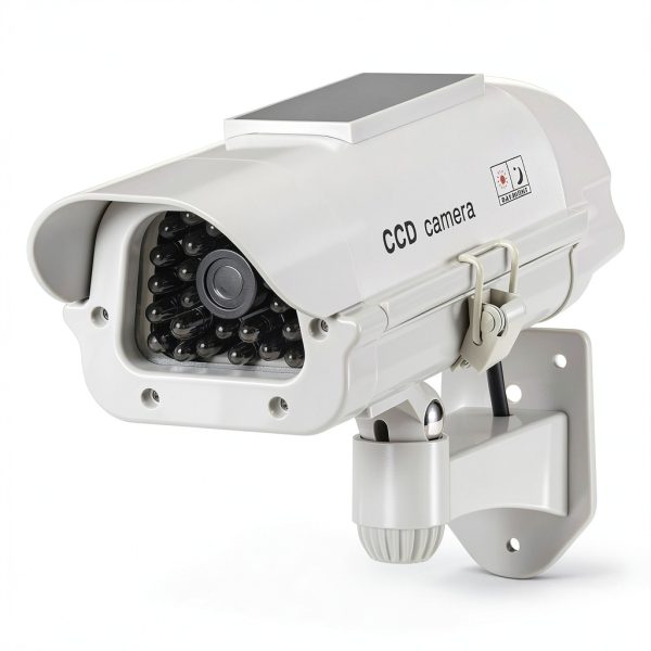 SPT Solar Security Camera Decoy Indoor Outdoor LED-0