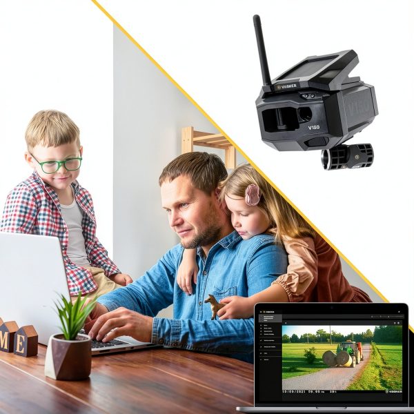 Vosker V150 Solar LTE Security Camera Outdoor Wireless-10