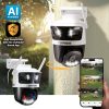 Defender AI 3K Guard Tri Lens PTZ Security Camera 2 Pack-1