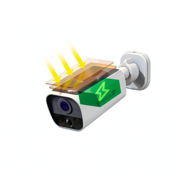 Toucan Solar Wireless Security Camera S5 3 Pack White-6