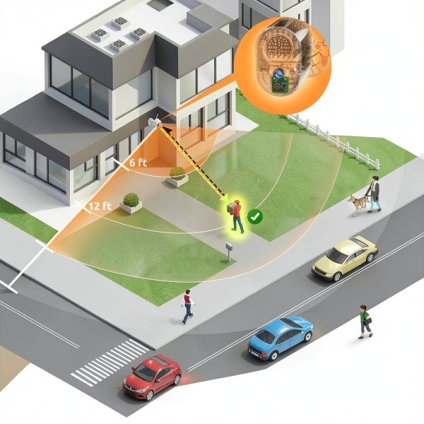 Toucan Security Light Camera Radar Motion Detection No-5