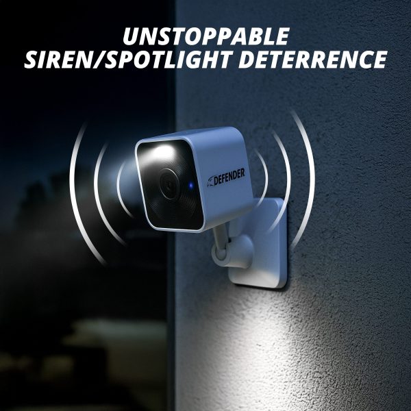 Defender GO 2K AI Security Camera Indoor Outdoor Home Safety-7