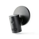 Ring Outdoor Cam Plus 2K Video Security Camera Black White-0