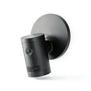 Ring Outdoor Cam Plus 2K Video Security Camera Black White-0