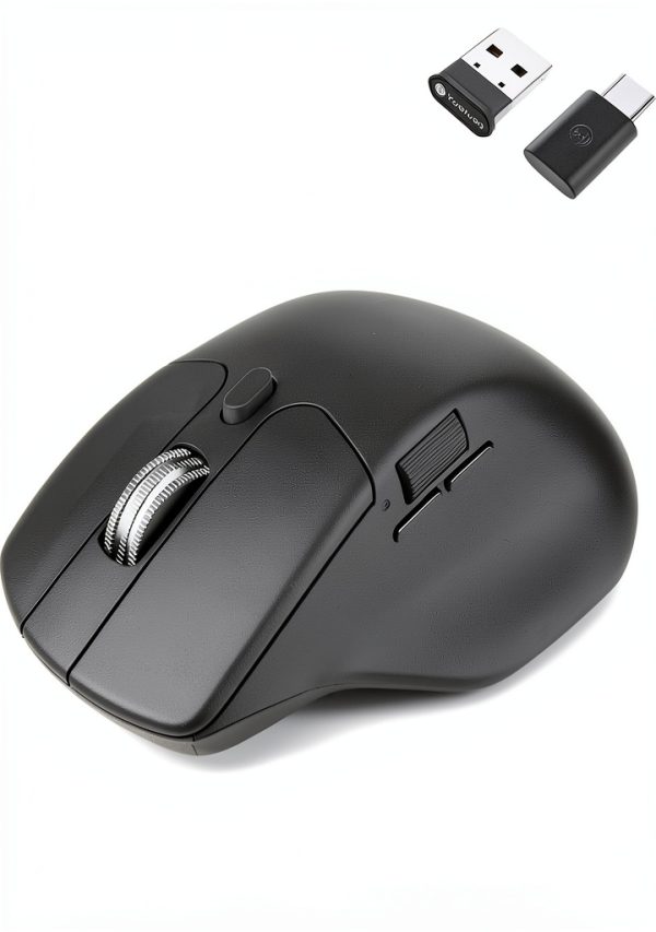 Keychron M6 Ergonomic Wireless Laser Mouse Macro Button-0