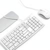 Macally USB Wired Mac Keyboard and Mouse Combo Ergonomic-2