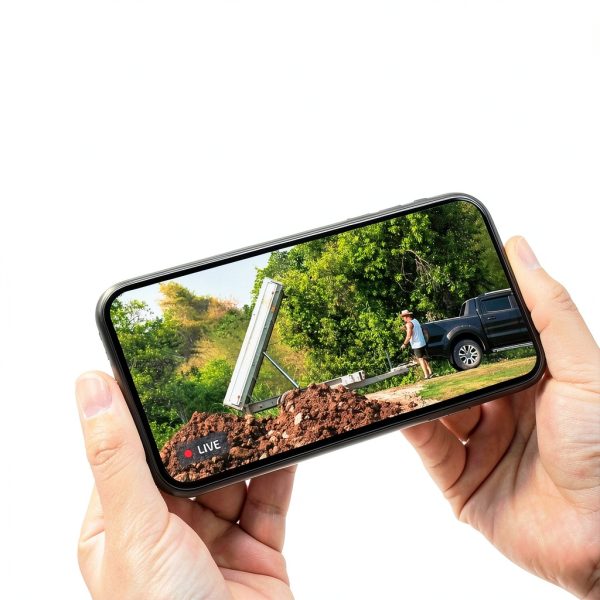 Vosker V300 Outdoor Wireless Security System Solar Panel-15