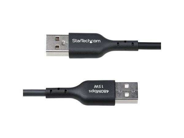 StarTech USB A to C Charging Cable 6in 3A Fast Charge Sync-6