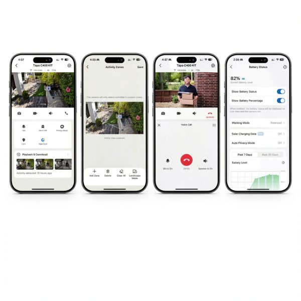 Tapo Solar Security Camera Kit Wireless AI Detection No Fees-8