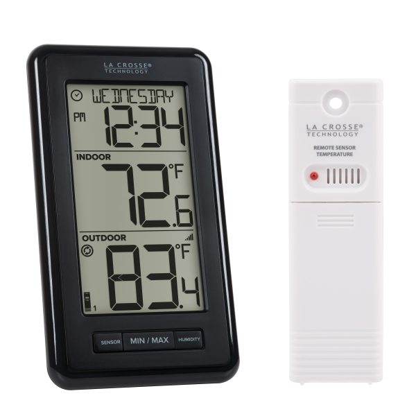 La Crosse Weather Station Wireless Temperature Humidity-0