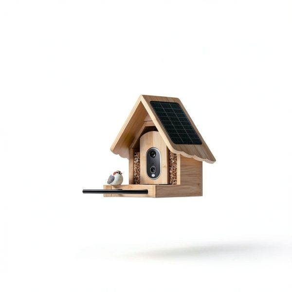 Parrot Uncle Bird Feeder Camera Solar AI Recognition Night-1