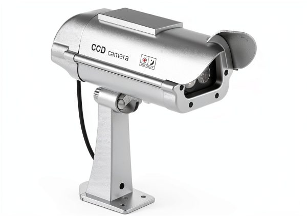 SPT Solar Powered Security Decoy Camera Motion Sensor Flash-1