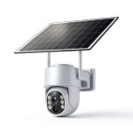 Cluzine Tuya Solar Wireless Outdoor Security Camera 2K 4MP-0