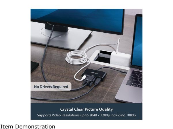 StarTech USB C VGA Multiport Adapter PD USB A Port-2