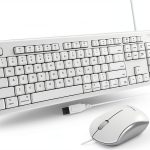 Macally USB Wired Mac Keyboard and Mouse Combo Ergonomic-0